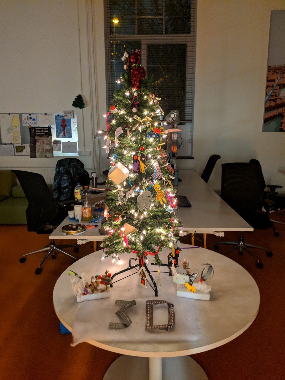 Office Holiday Decorations
