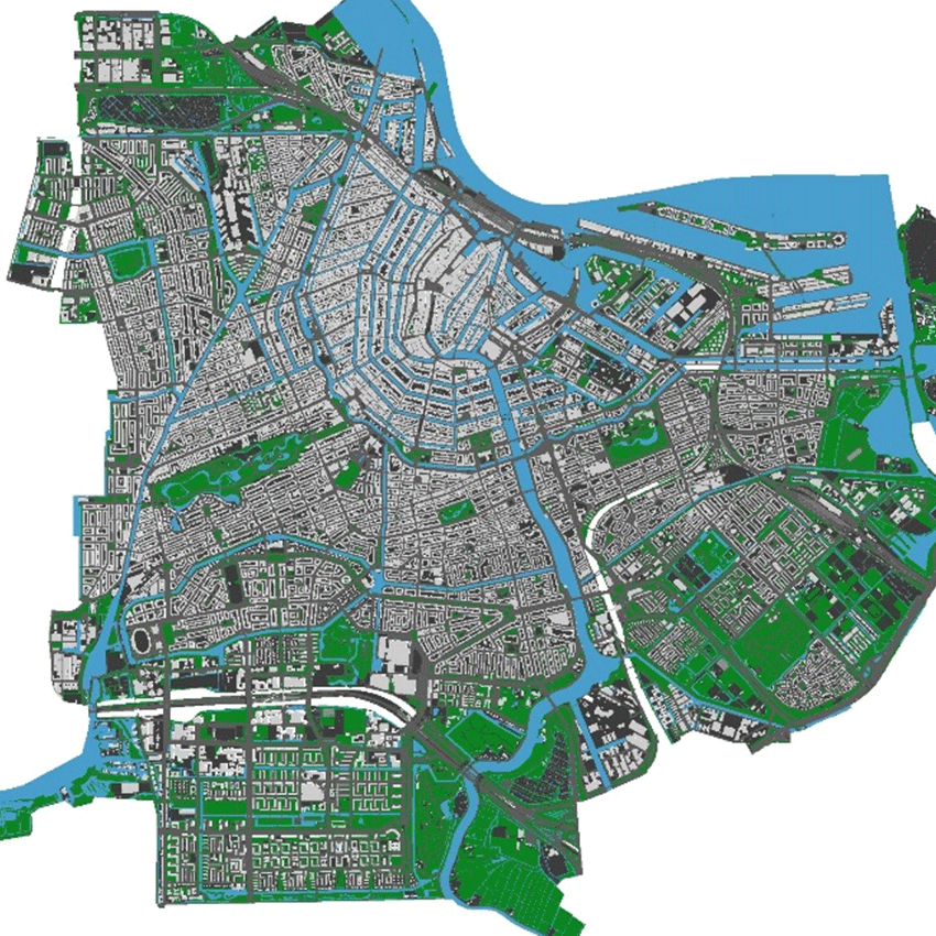 Amsterdam CityGML model