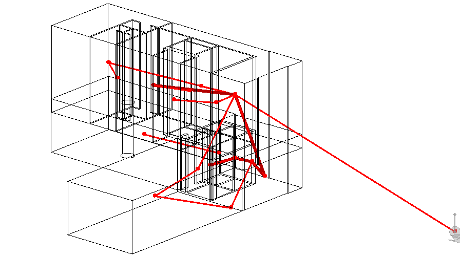 IFC Model with Connectivity Graph