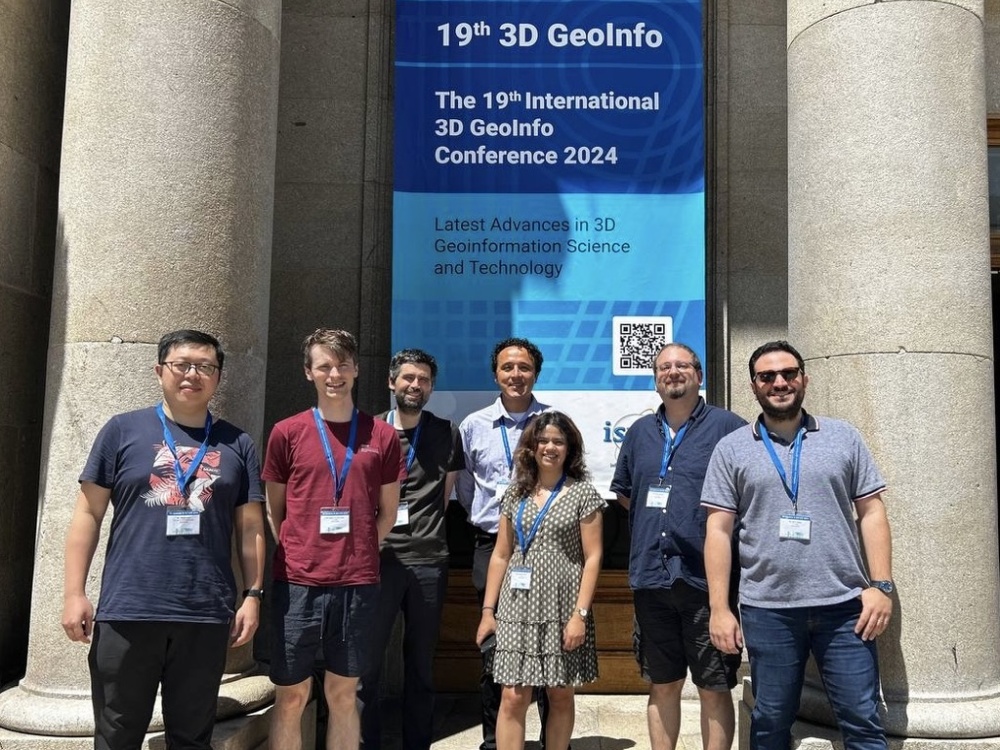 3D Geoinformation group members @ 3DGeoInfo conference in Vigo